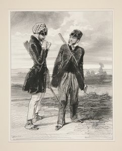 What do you say about our hostess, boy?... by Paul Gavarni
