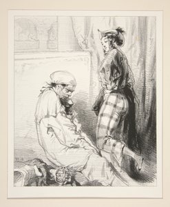 Who is More to be Pitied, in the World!... by Paul Gavarni