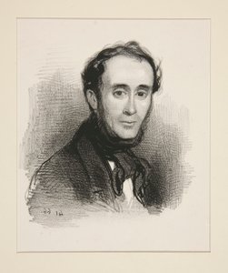 Raymond La Garrigue by Paul Gavarni