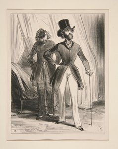 Look at That Outfit... How Studied It Is!... by Paul Gavarni