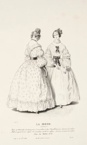 Muslin Dress with Embroidery by Paul Gavarni