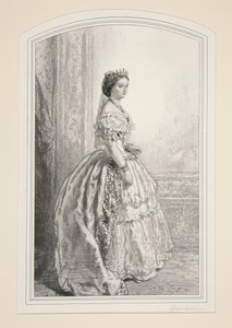 Her Majesty Empress Eugenie by Paul Gavarni
