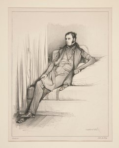 S. Henry Berthoud by Paul Gavarni