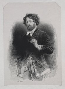Self-Portrait by Paul Gavarni