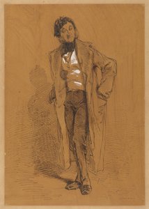 Standing Man by Paul Gavarni