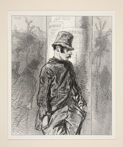 On the Way to the Assize Court by Paul Gavarni