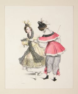 ORIGINAL TRAVESTIES for the balls of 1834. Nos. 3 and 4.