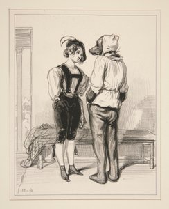 Tenez, Clara, Je Suis by Paul Gavarni