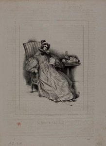 The Dressing Gown by Paul Gavarni
