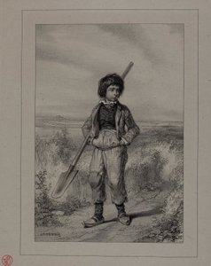 The Little Roadman by Paul Gavarni
