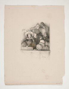 A Box at the Opera by Paul Gavarni