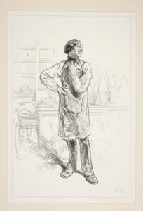 A Grocer Boy by Paul Gavarni