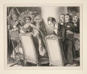 A Marriage of Convenience by Paul Gavarni