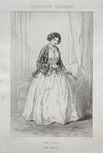 A Lelia by Paul Gavarni