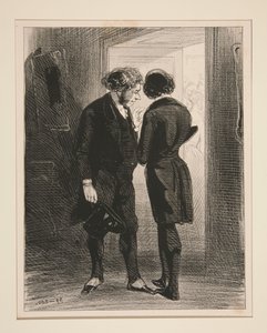 Do You See? There! At the Second Quadrille... by Paul Gavarni
