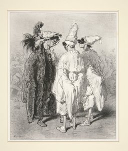 ... Would it be indiscreet to ask these gentlemen their opinion on the composition of the new ministry? by Paul Gavarni