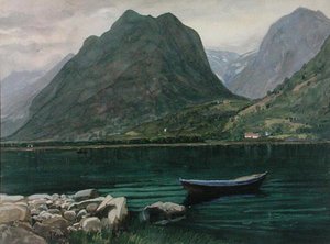 Norwegian Landscape by Paul Gerhard Rosen