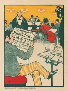 Masters of the Poster: Poster for Exhibition of Artistic Posters of Wilhelm Söborg, c. 1895