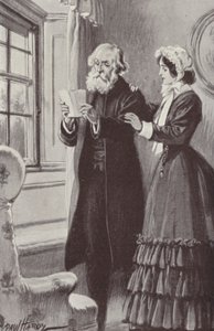 Illustration for Barchester Towers by Paul Hardy