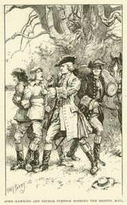 John Hawkins and George Sympson Robbing the Bristol Mail by Paul Hardy