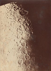 Lunar Photograph, South Pole, 1890 by Paul Henry