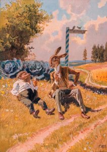The Hare and the Hedgehog by Paul Hey