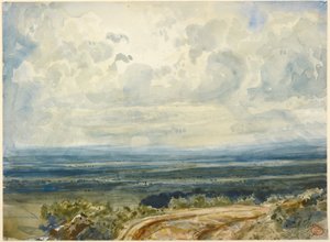 View of a Valley in Normandy by Paul Huet