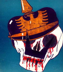 Caricature of Kaiser Wilhelm, 13 April, 1916 by Paul Iribe