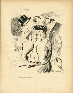 Illustration by Paul Iribe in The Wild Duck