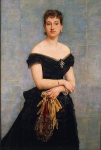 Portrait of Madame Louis Singer by Paul Jacques Aimé Baudry