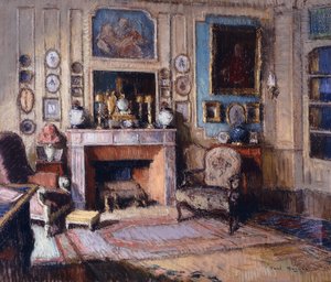 An Interior of a Drawing Room