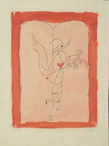 A Genius Serves a Small Breakfast, 1920 by Paul Klee