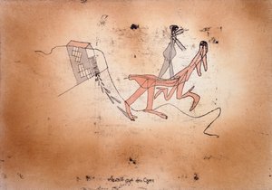 Riding on the Ogre by Paul Klee