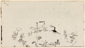Busy Beach, 1926 by Paul Klee