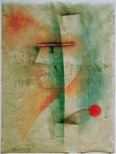 Portrait of a Costumed Person by Paul Klee
