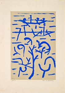 Boats in the Flood, 1937 by Paul Klee