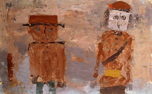Bride and Groom in Autumn of Life