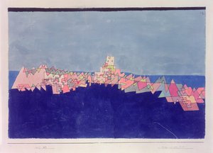 Castle on the Reef by Paul Klee