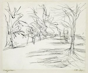 Country Road to Schwaing by Paul Klee