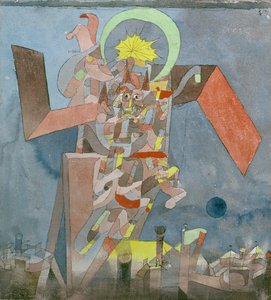 Demon Above the Ships by Paul Klee