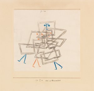 Three in Confusion, 1930 by Paul Klee