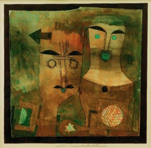A Pair of Gods by Paul Klee
