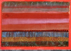 Flat Landscape by Paul Klee
