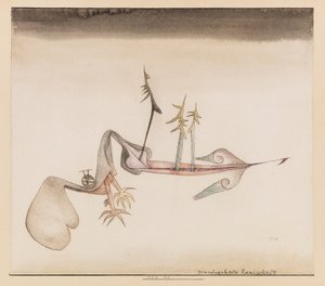 Grundverhexte Landschaft by Paul Klee