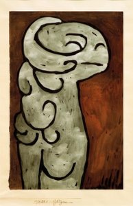 Goddess by Paul Klee