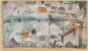 In the Realm of Air by Paul Klee