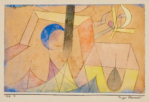Young Blue-Moon, 1918 by Paul Klee