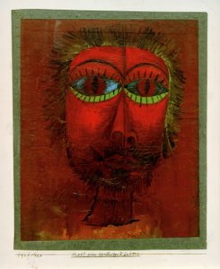Head of a Famous Robber by Paul Klee