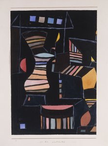 Artificial Courtyard by Paul Klee