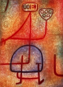 The Beautiful Gardener by Paul Klee